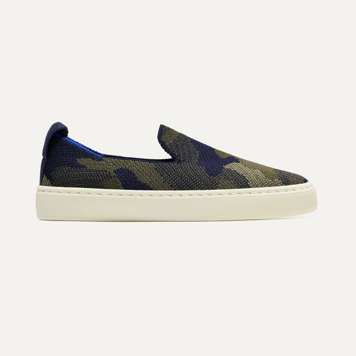 Rothys The Kids Sneaker in Spruce Camo