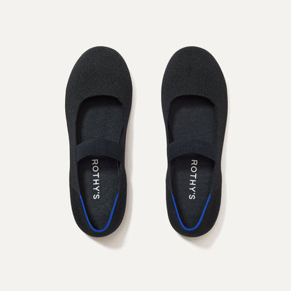 Rothys The Kids Mary Jane in Black