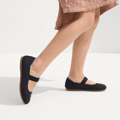 Rothys The Kids Mary Jane in Black