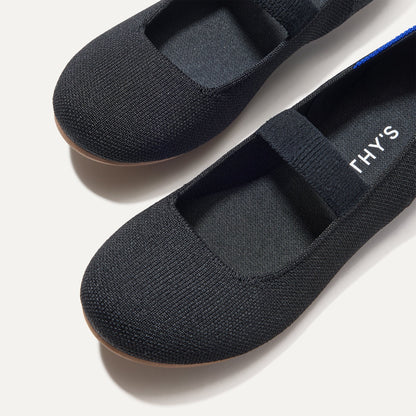 Rothys The Kids Mary Jane in Black
