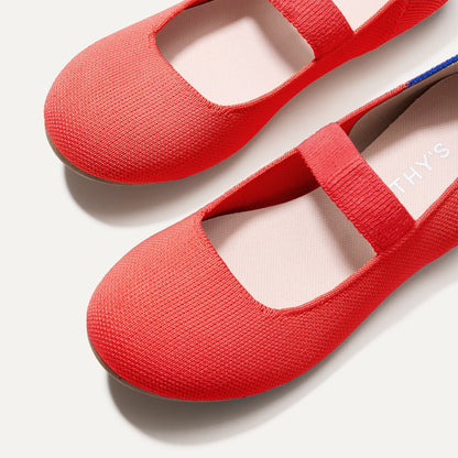Rothys The Kids Mary Jane in Glamour Red