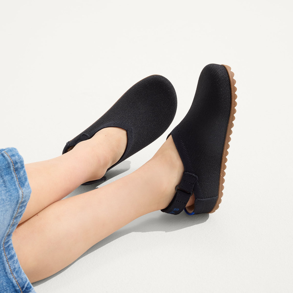 Rothys The Kids Clog in Original Black