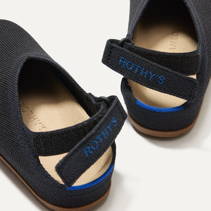 Rothys The Kids Clog in Original Black