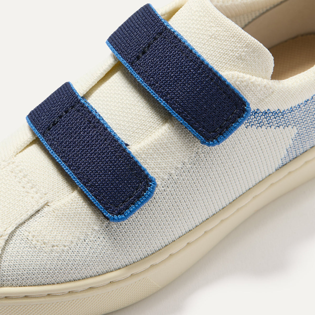 Rothys The Kids Strap Sneaker in Blue Raspberry