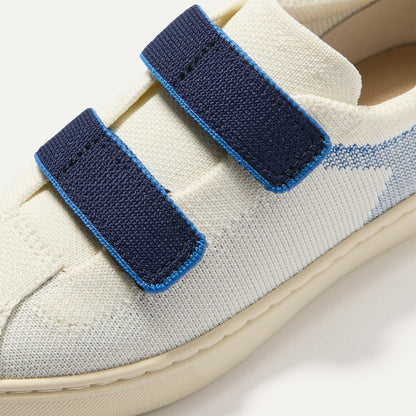 Rothys The Kids Strap Sneaker in Blue Raspberry