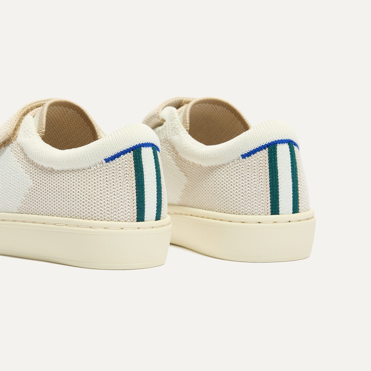 Rothys The Kids Strap Sneaker in Vanilla Ice