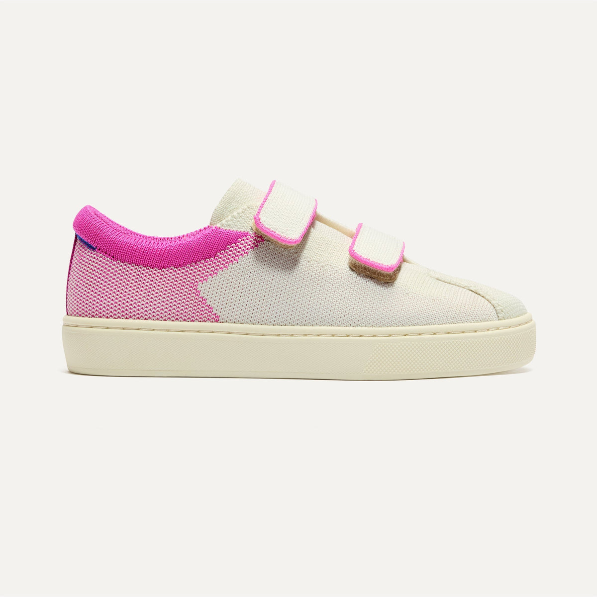Rothys The Kids Strap Sneaker in Pink Taffy