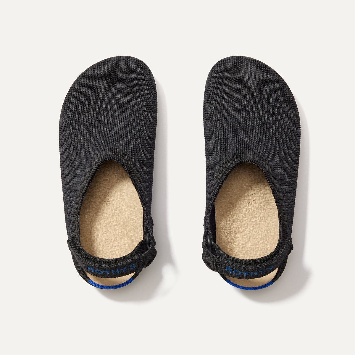Rothys The Kids Clog in Black