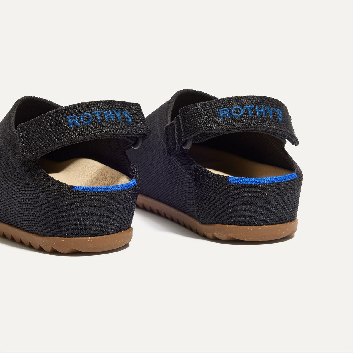 Rothys The Kids Clog in Black