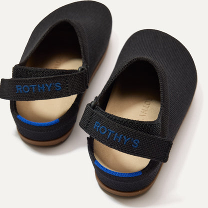 Rothys The Kids Clog in Black