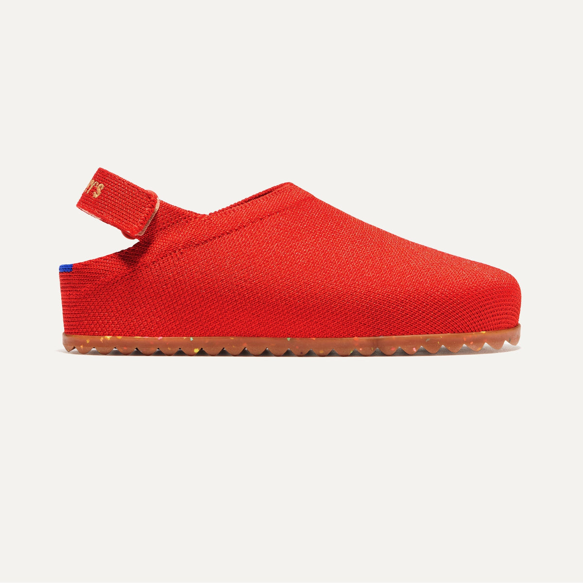 Rothys The Kids Clog in Firetruck Red