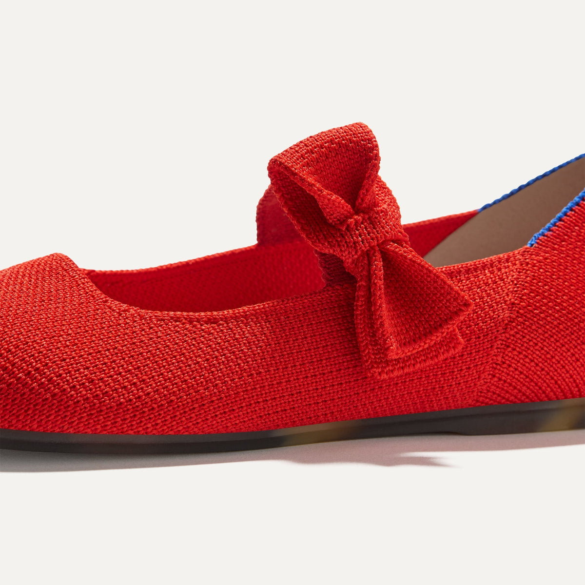Rothys The Kids Tux Bow Mary Jane in Bright Red