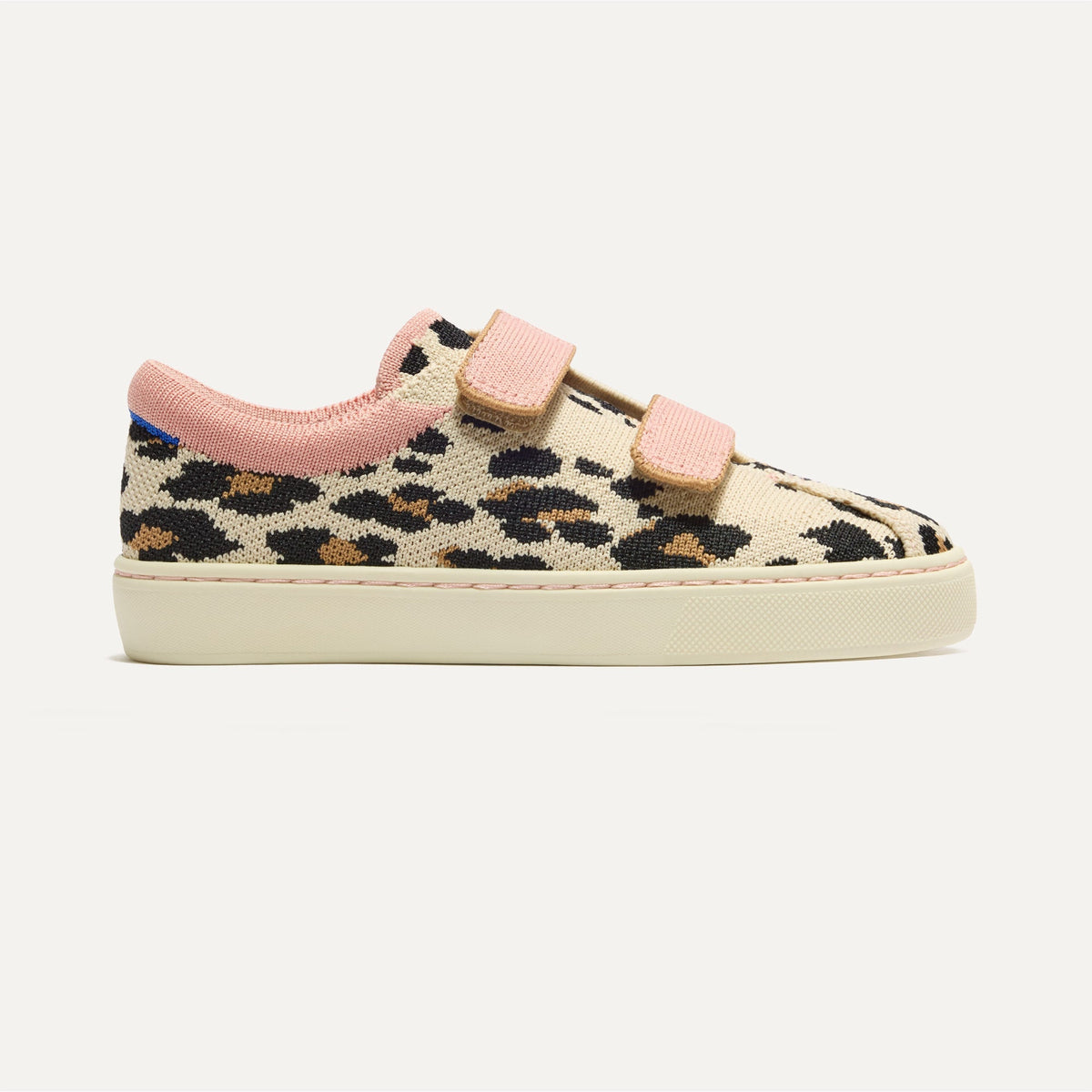 Rothys The Kids Strap Sneaker in Cat Blush