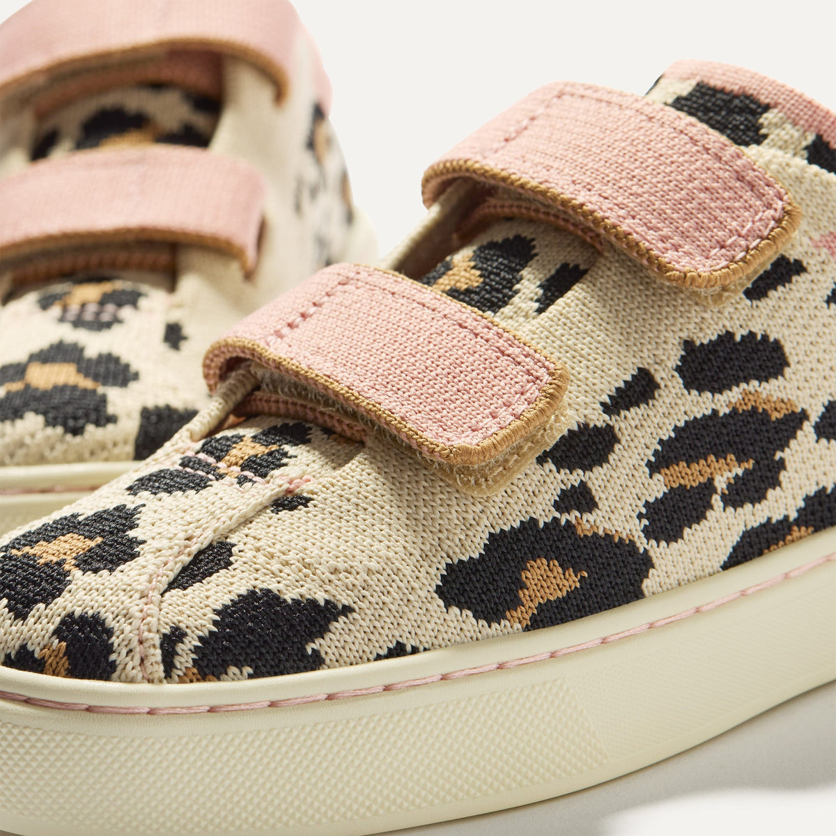 Rothys The Kids Strap Sneaker in Cat Blush