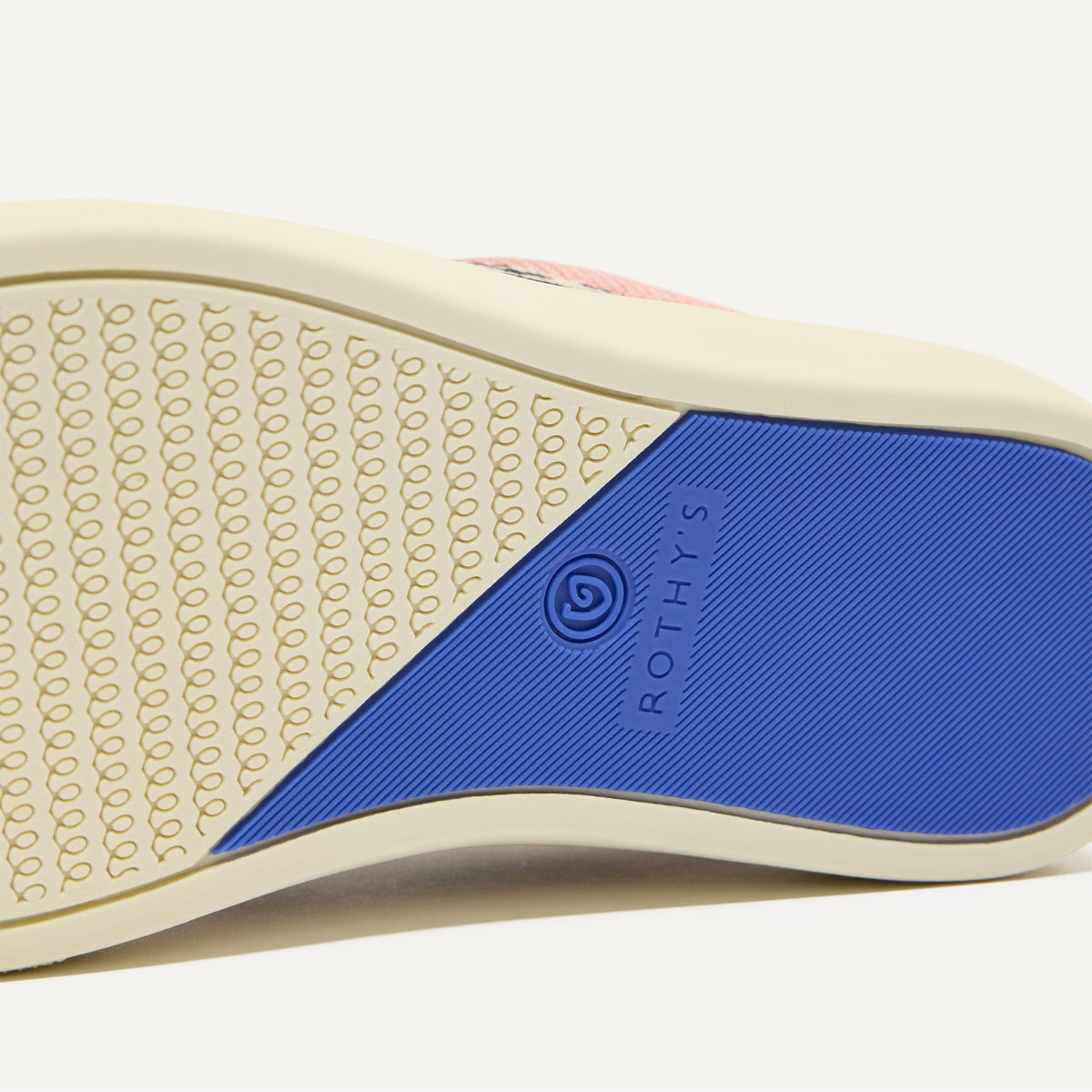 Rothys The Kids Strap Sneaker in Cat Blush