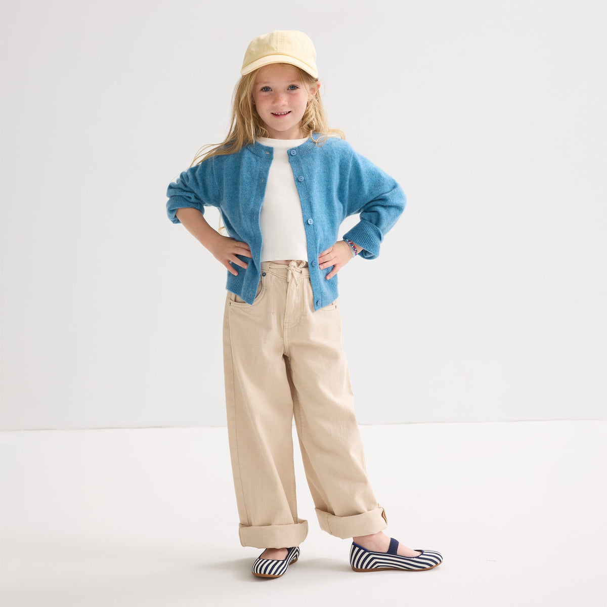 Rothys The Kids Mary Jane in Sailor Stripe