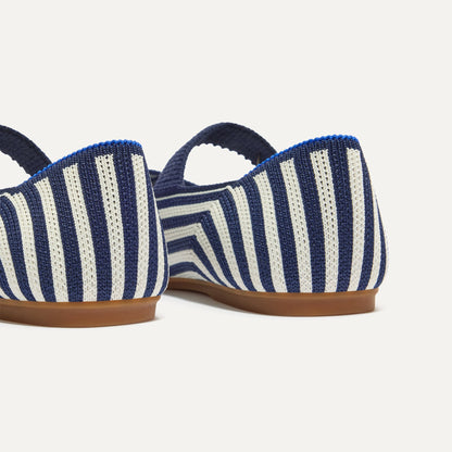 Rothys The Kids Mary Jane in Sailor Stripe