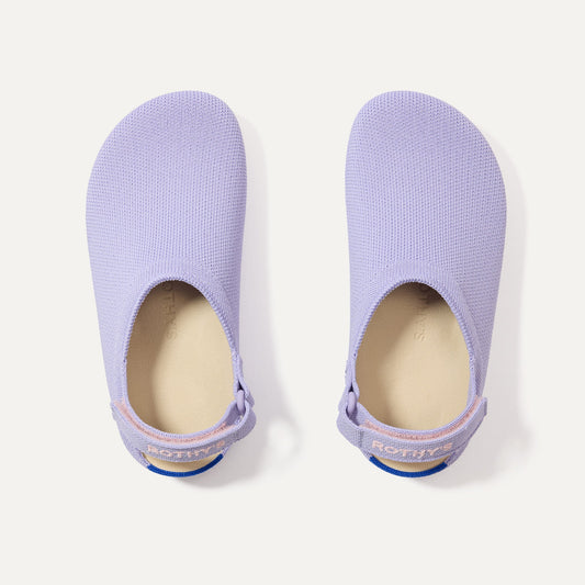 Rothys The Kids Clog in Soft Orchid