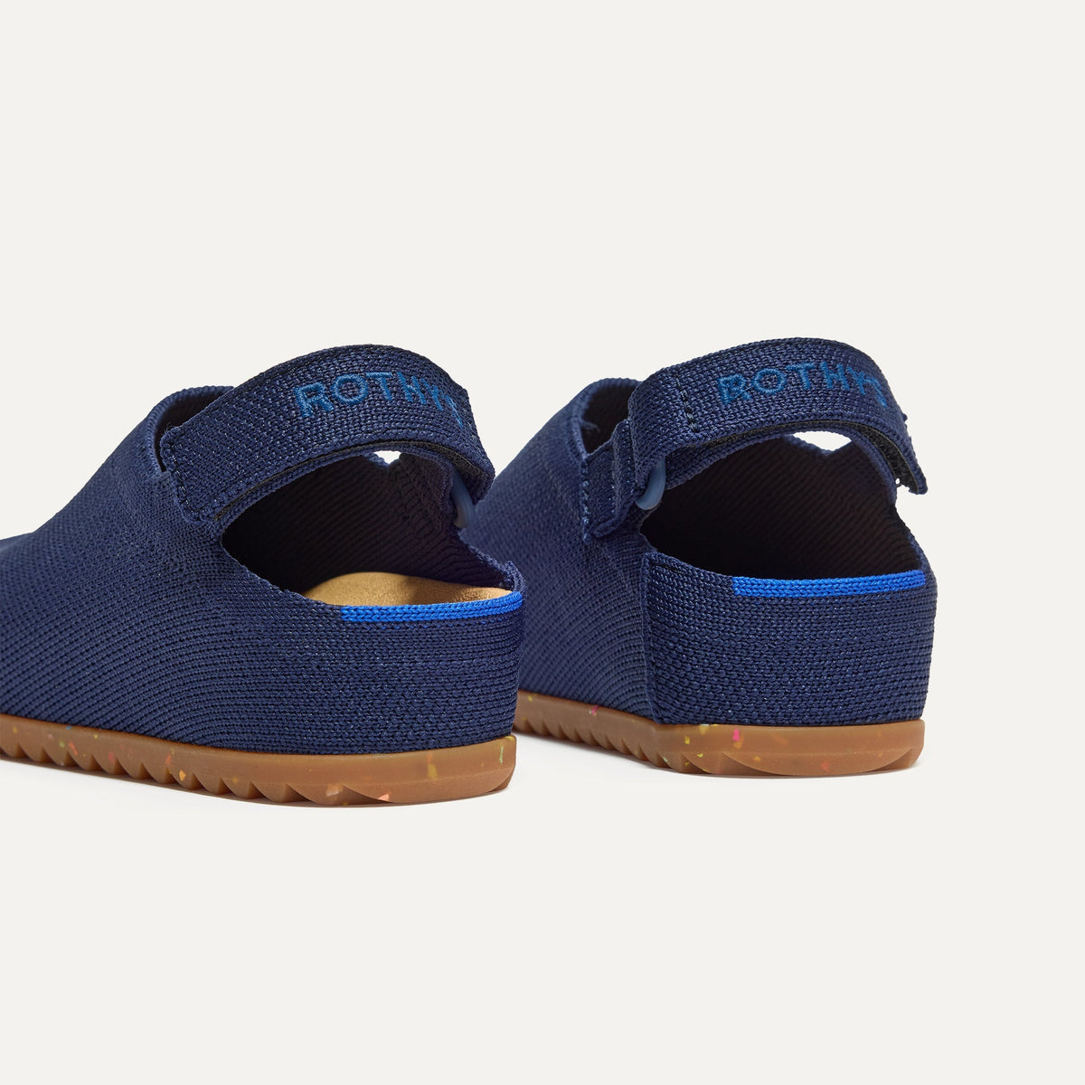 Rothys The Kids Clog in Deep Navy