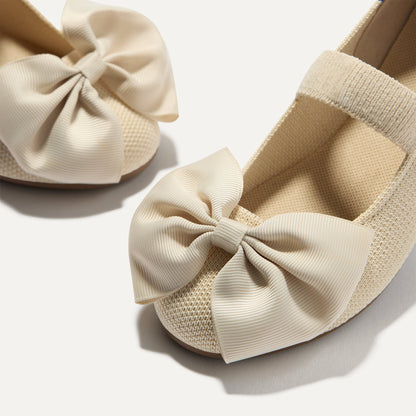 Rothys The Kids Big Bow Mary Jane in Conch