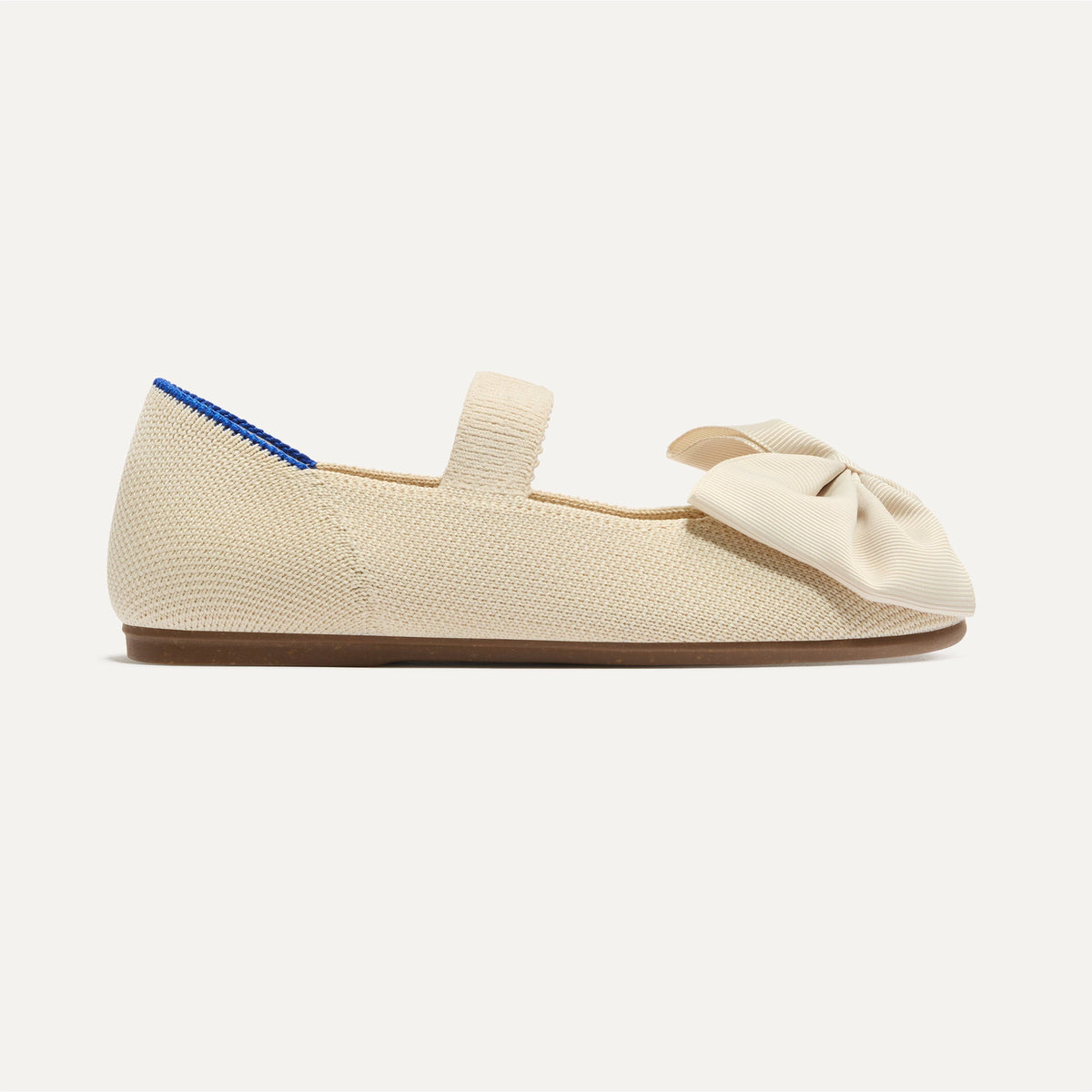 Rothys The Kids Big Bow Mary Jane in Conch