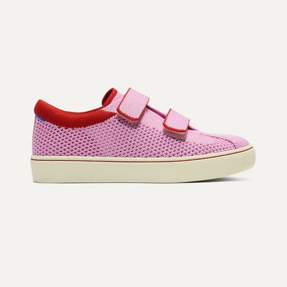 Rothys The Kids Strap Sneaker in Tutu Open-Knit