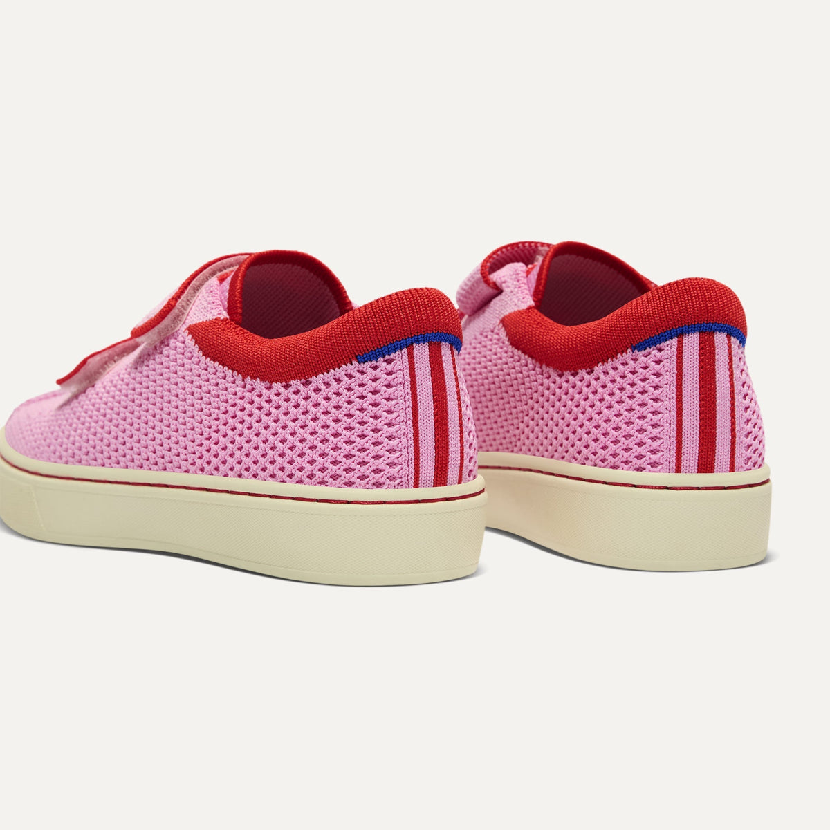 Rothys The Kids Strap Sneaker in Tutu Open-Knit