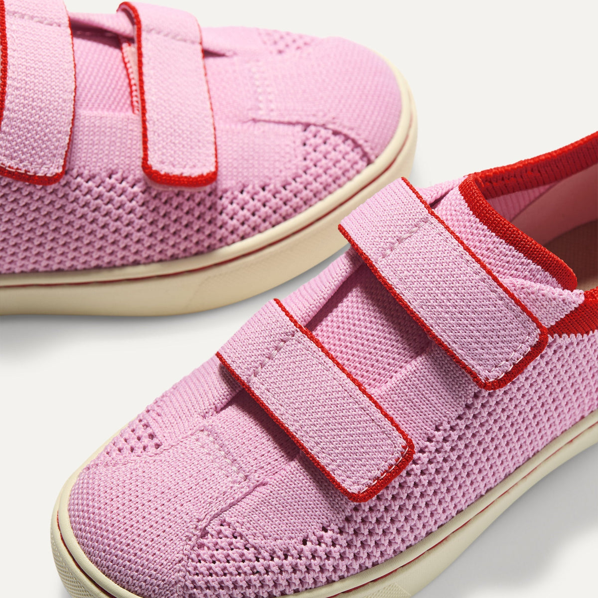 Rothys The Kids Strap Sneaker in Tutu Open-Knit