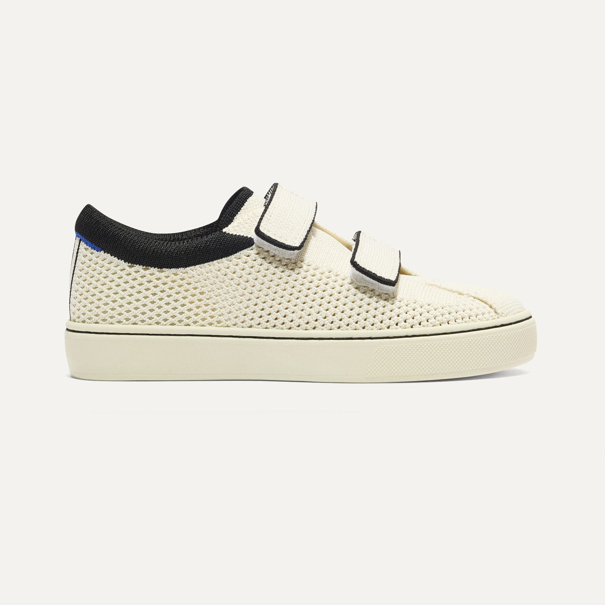 Rothys The Kids Strap Sneaker in Chess Open-Knit