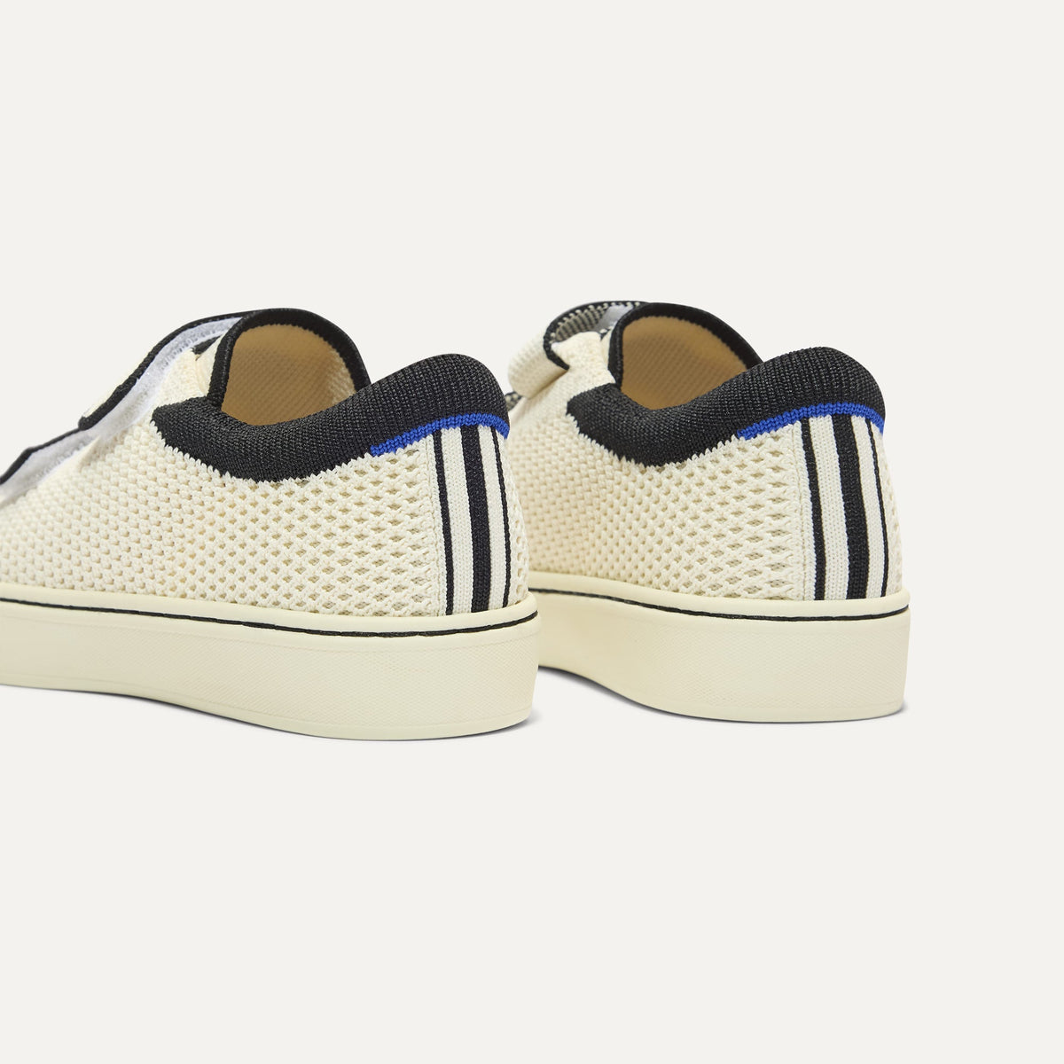 Rothys The Kids Strap Sneaker in Chess Open-Knit