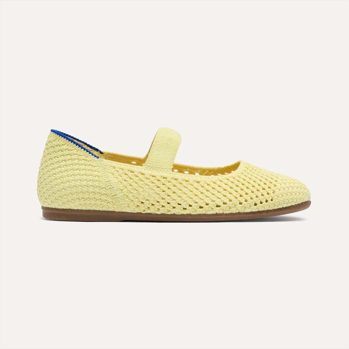 Rothys The Kids Mary Jane in Lemonade Open-Knit