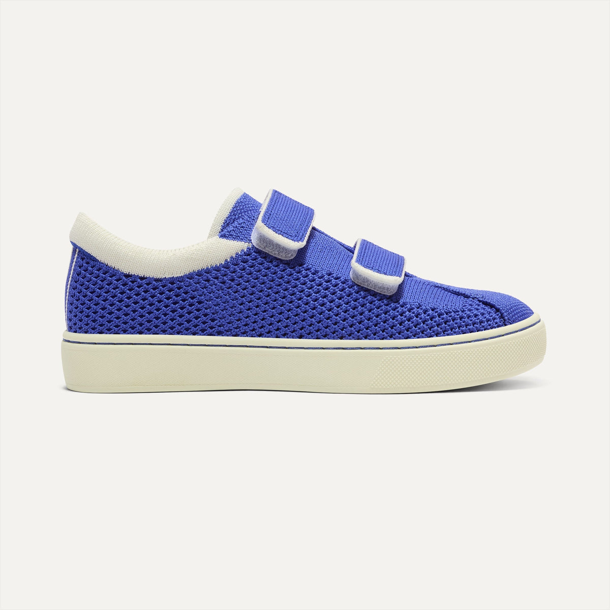 Rothys The Kids Strap Sneaker in Buoy Open-Knit