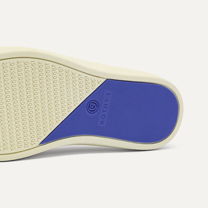 Rothys The Kids Strap Sneaker in Buoy Open-Knit