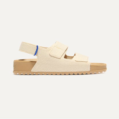 Rothys The Kids Double Strap Sandal in Conch